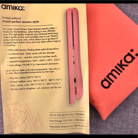 Amika 1.25” Strand Perfect Ceramic Hair Styler main image 7